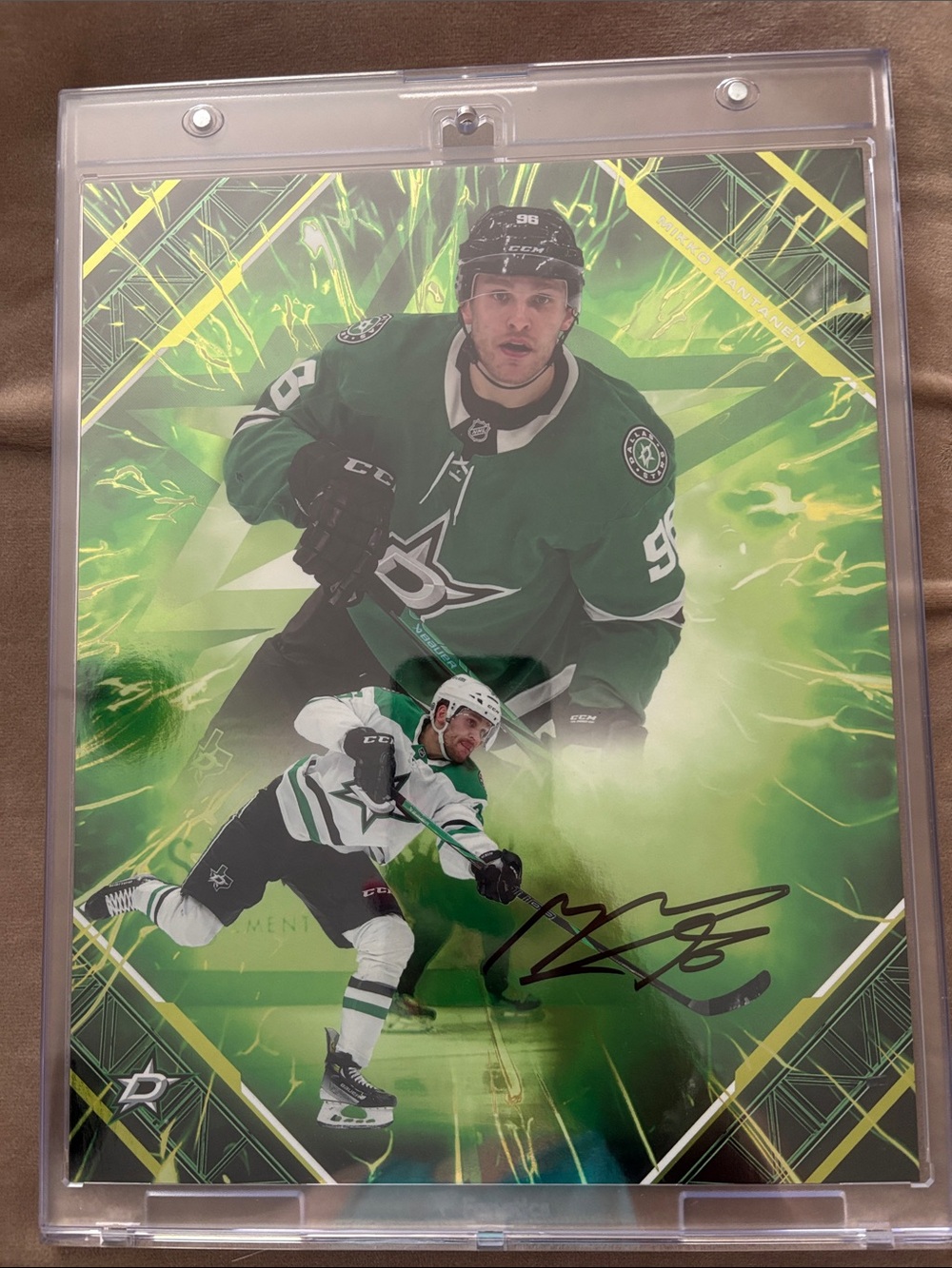 Under Wraps Emanate Signed NHL Dallas Stars Mikko Rantanen